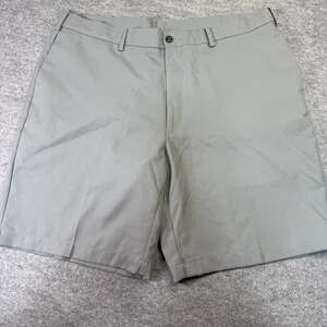 Pro Tour Men's Gray Flat Front Golf Shorts Size 38